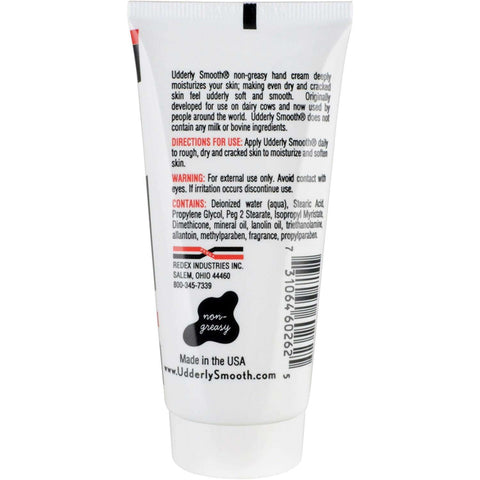 Back of lotion tube