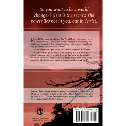 Back cover of book