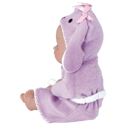 Side view of baby doll