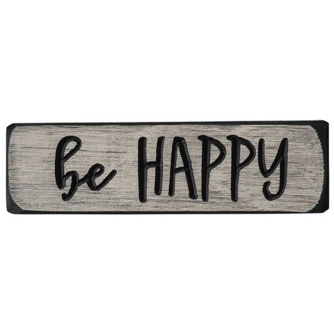 Be Happy sign