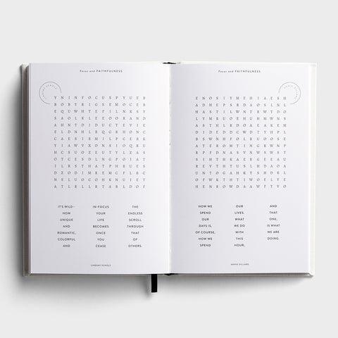 Open wordsearch book