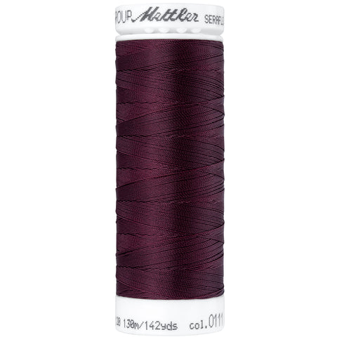 Beet Red Mettler Stretch Thread on spool
