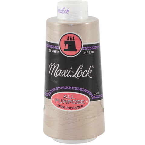 Beige maxi-lock thread