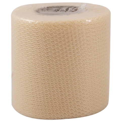 Beige mesh net roll
