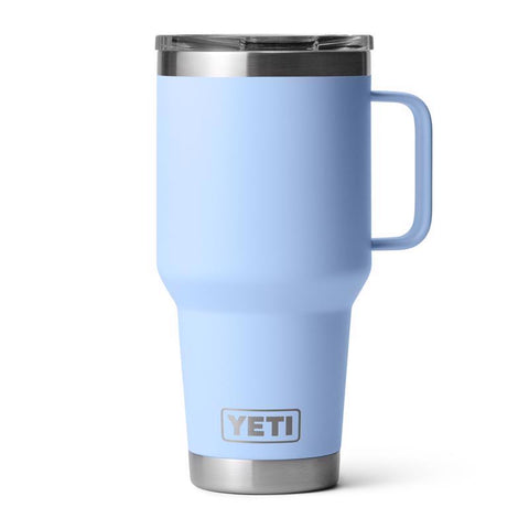 Big Sky Blue Yeti Rambler 30 oz Travel Mug with Handle