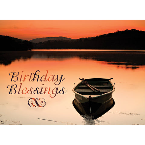 Coastal theme birthday card