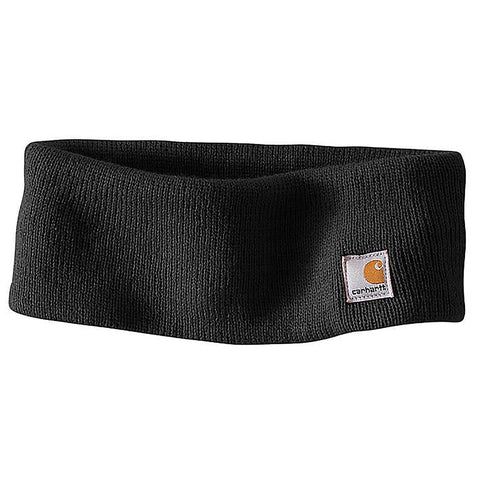 Black Women's Acrylic Knit Headband 105463-N04