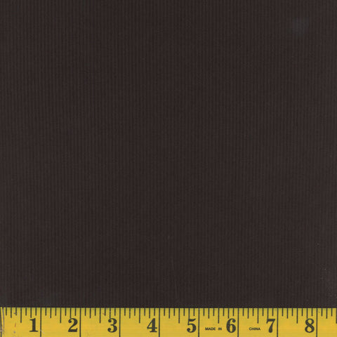 black, Stretch Corduroy Polyester Fabric 1265