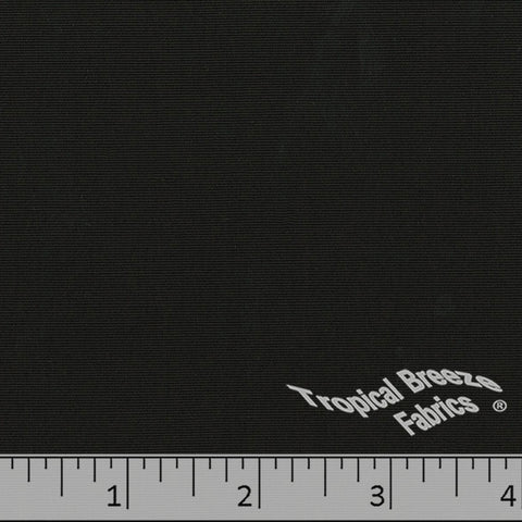 Black solid color poly cotton