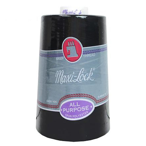 Black Serger Thread
