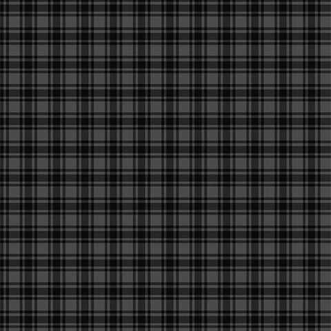 Cardinal Cozy Collection Plaid Cotton Fabric 33895 black