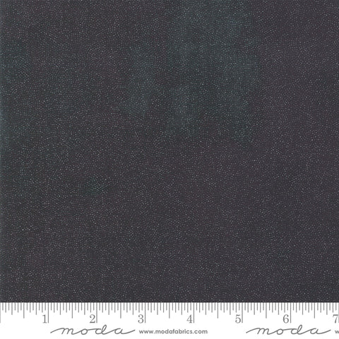 Black glitter grunge Moda fabric