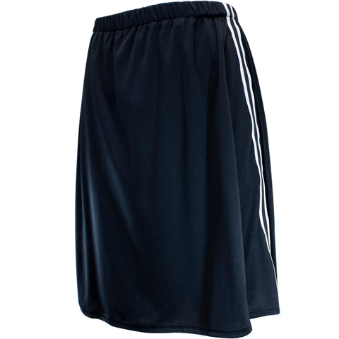 Black skort