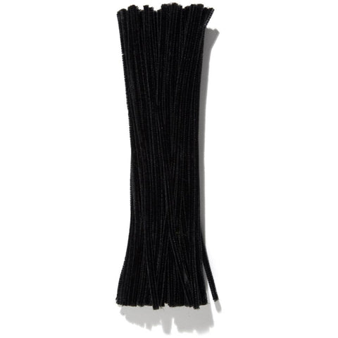 Black pipe cleaners