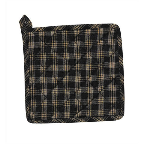 Black potholder