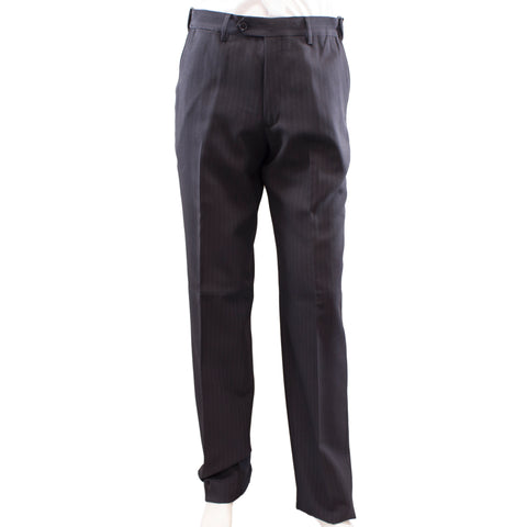 Black pinstripe dress pants