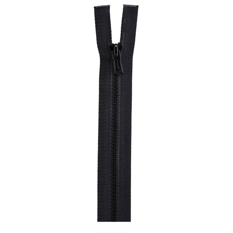 Black zipper