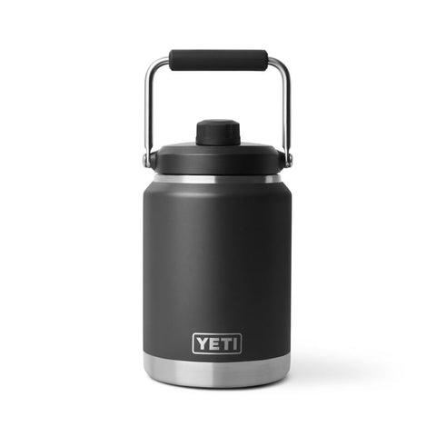 Black YETI Rambler Half Gallon Water Jug