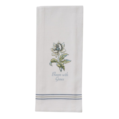 Bloom with Grace Dishtowel 7499