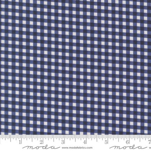 blue, Farm and Garden Collection Plaid Cotton Fabric 7480