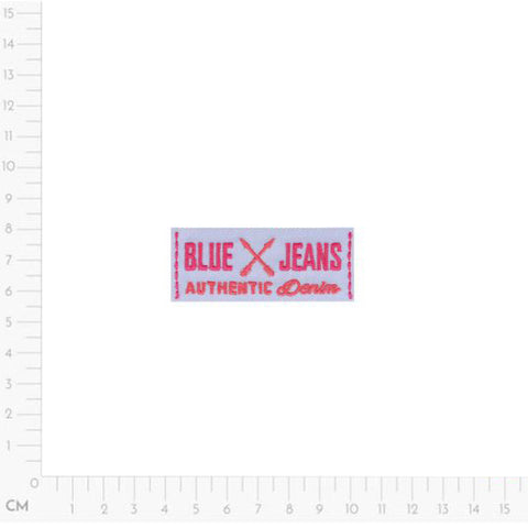 blue, Blue Jeans Applique M16464