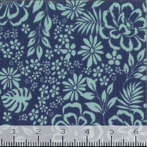 blue, Geneva Linen Texture Fabric FA152