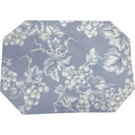 Vinyl Grapevine Tablecloths and Placemats