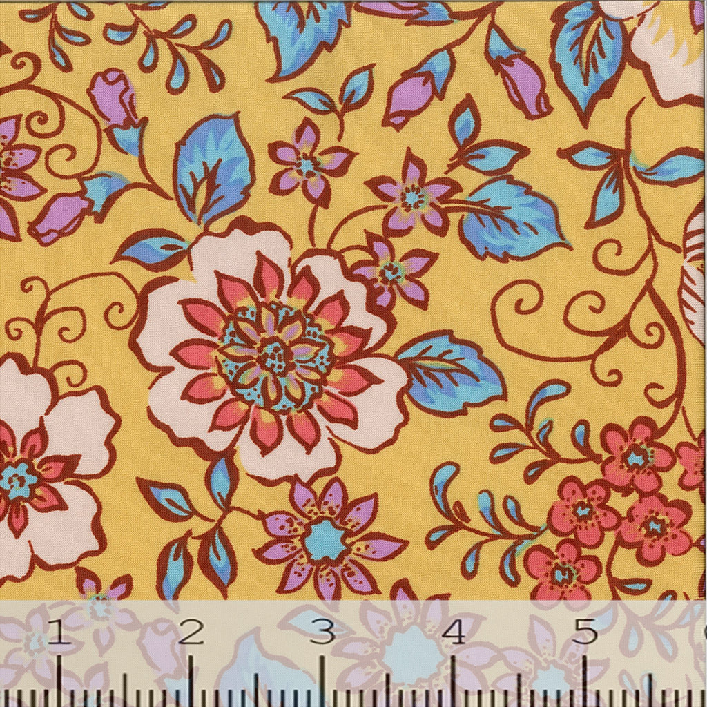  Artistic 100% Cotton Fabric. Custom Print Design.Floral Pattern  Print/Digital Design Print/Replicate a Design. 40 Wide 50 Yard Length.  Custom Design for Sewing and Multiple Purposes : Arts, Crafts & Sewing