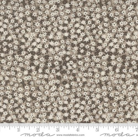 brown, Bee Garden Collection Small Floral Cotton Fabric 48417