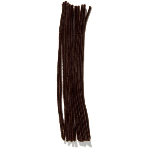 Brown chenille stems