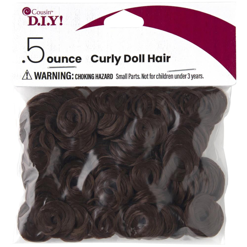 Cousindiy Curly Doll Hair .5Oz-Strawberry Blonde