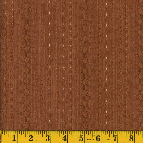brown, Jacquard Polyester Fabric 1339