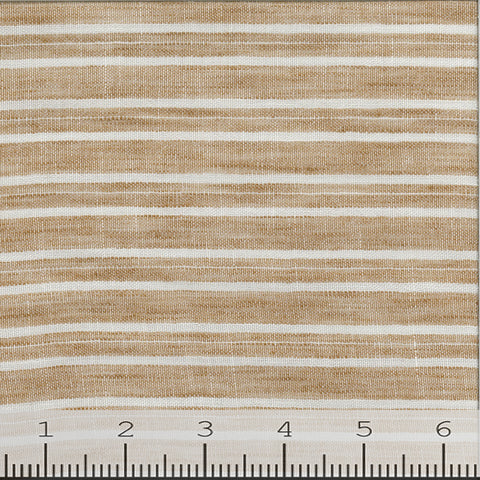 brown, Stripe Linen Texture Fabric FA1521
