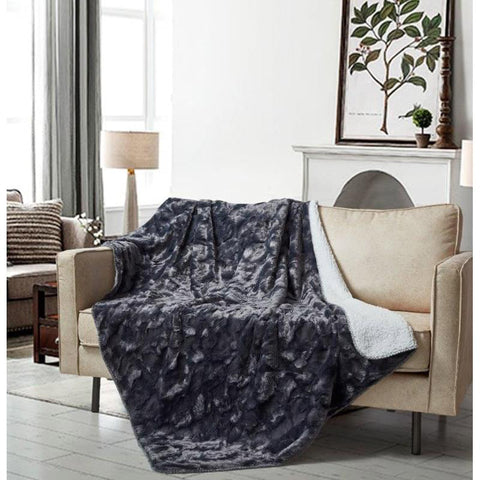 Brushed slate blanket