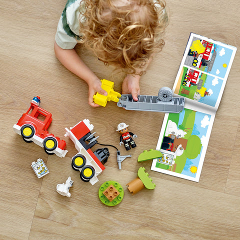 LEGO Duplo Rescue Fire Truck Building Toy 10969