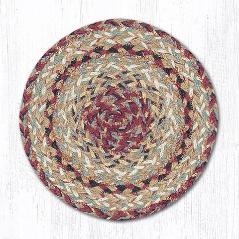 Burgundy trivet