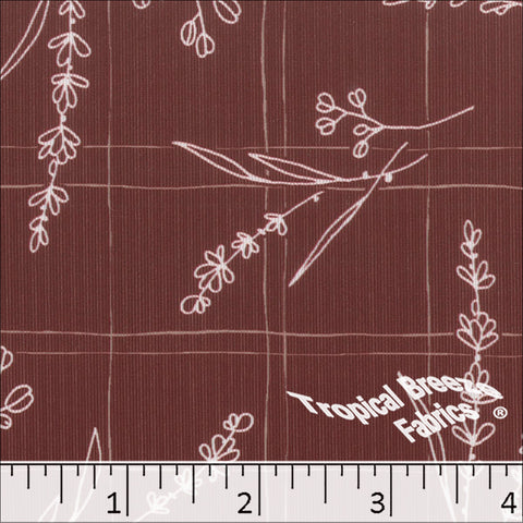 burgundy, Mini Rib Knit Dress Fabric 572525