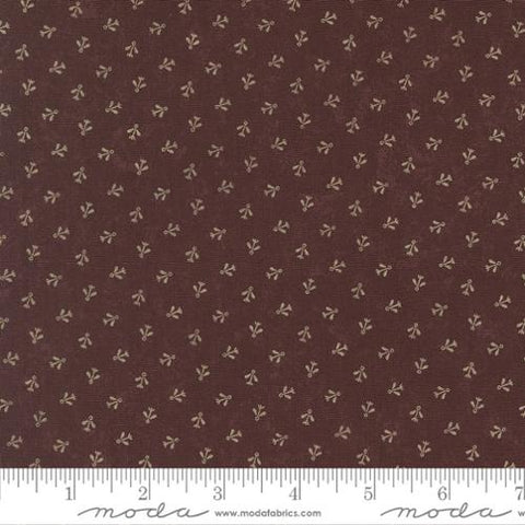 burgundy-Wheatland Collection Maple Seeds Cotton Fabric 9797
