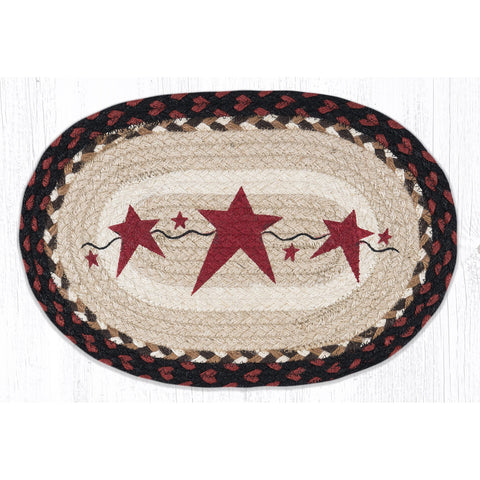 Burgundy primitive star