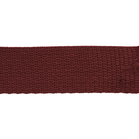Burgundy webbing