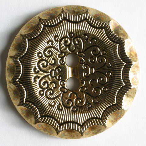 Gold button