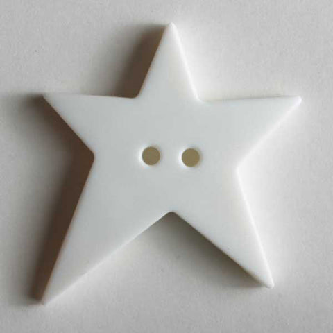 5 Point Star Button 1 Pack