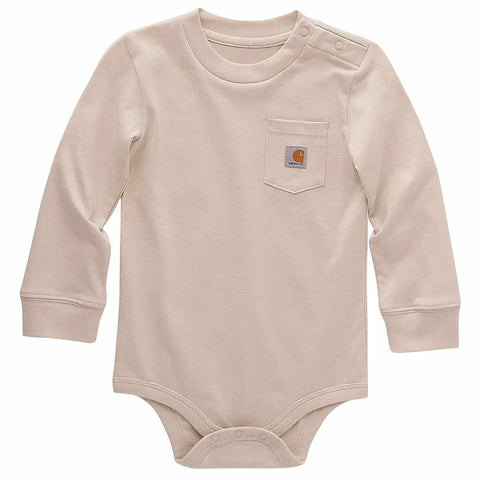 Malt Long-Sleeve Pocket Bodysuit