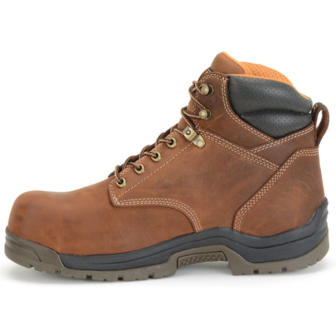 Waterproof leather Carolina Shoe work boot.