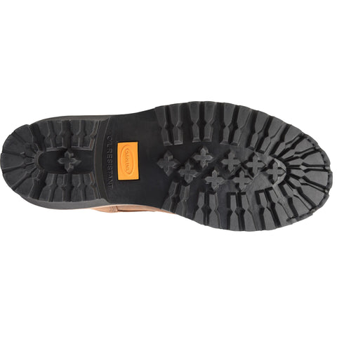 Bottom view- Carolina work boot.