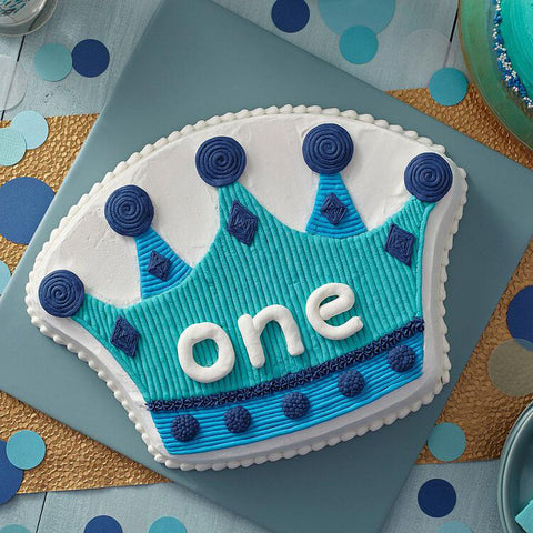 Cake with a crown