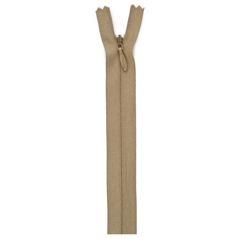 Camel invisible zipper