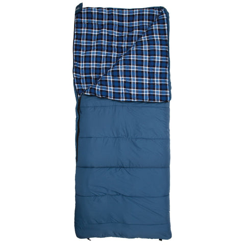 Alps Mountaineering Camper Flannel Outfitter 45 blue sleeping bag