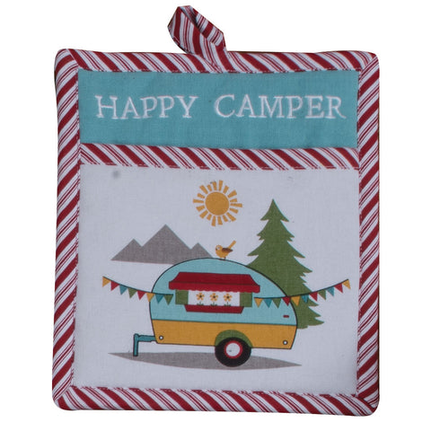 Happy Camper pocket mitt