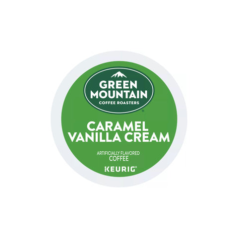 Green Mountain Caramel Vanilla Cream Coffee Keurig Pods 5000330109